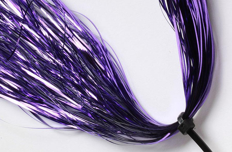 Flashabou Magnum Purple Flash, Wing Materials
