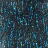 Flashabou Weave Black/Green/Electric Blue Flash, Wing Materials