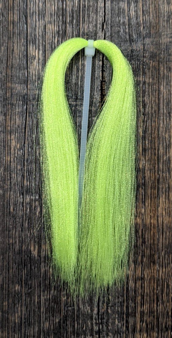 Fluoro Fiber Electric Yellow Flash, Wing Materials