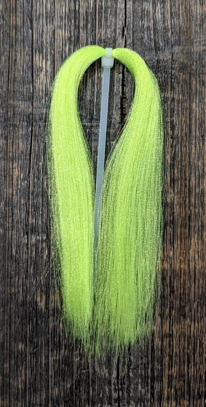 Fluoro Fiber Electric Yellow Flash, Wing Materials