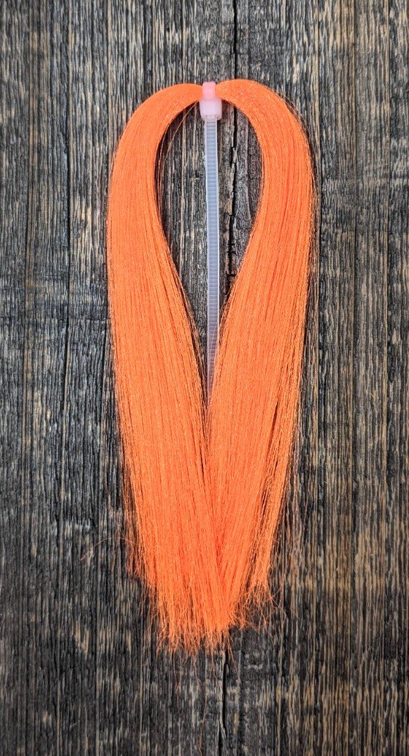 Fluoro Fiber Hot Orange Flash, Wing Materials