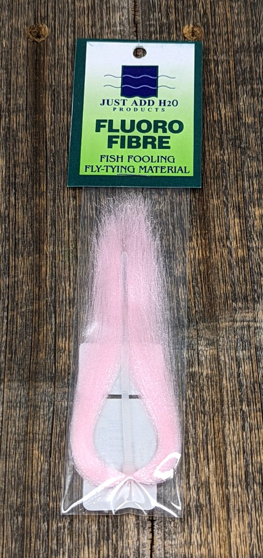 Fluoro Fiber Light Pink Flash, Wing Materials