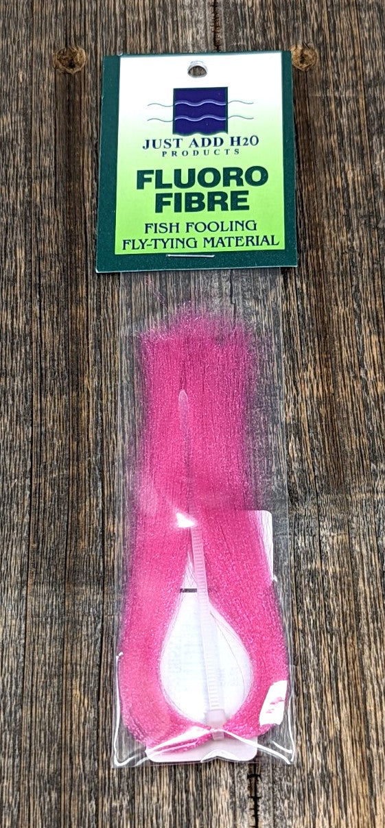 Fluoro Fiber Pink Flash, Wing Materials