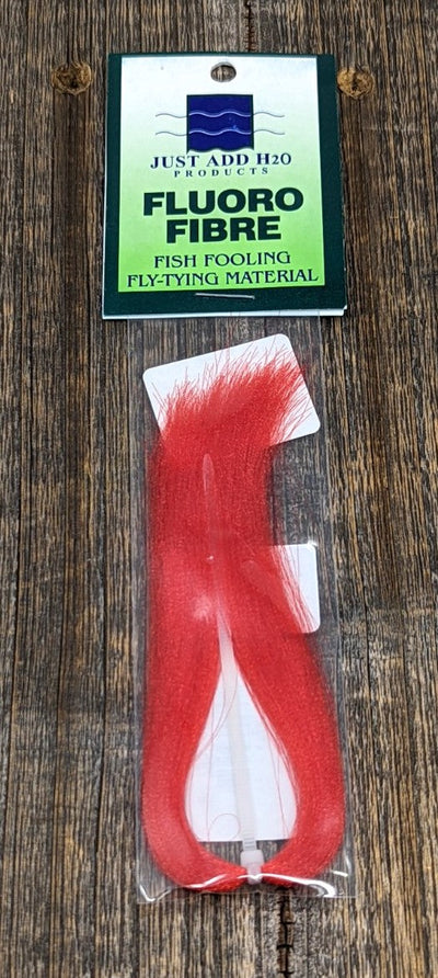 Fluoro Fiber Red Flash, Wing Materials