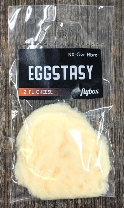 Flybox Eggstasy Orange Cheese Chenilles, Body Materials