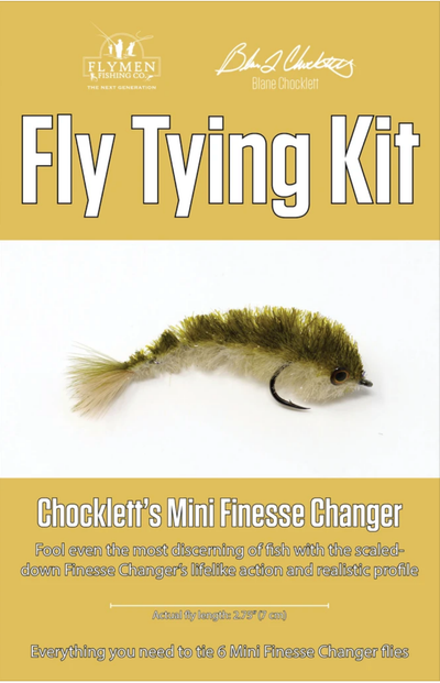 Flymen Mini Finesse Game Changer Fly Tying Kit Fly Tying Kit