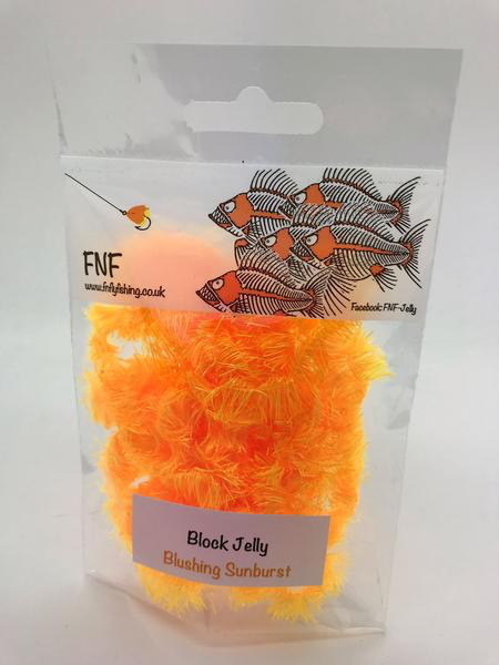 FNF Block Jelly 15mm Blushing Sunburst Chenilles, Body Materials