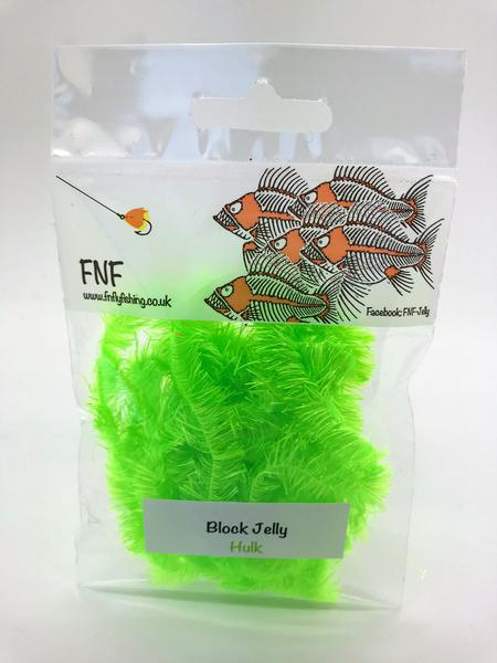 FNF Block Jelly 15mm Hulk Chenilles, Body Materials