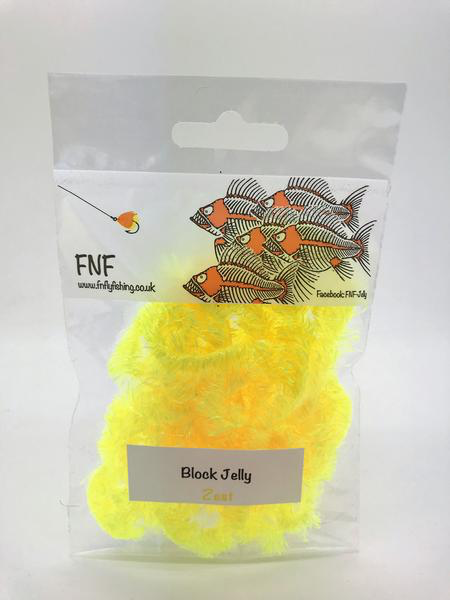FNF Block Jelly 15mm Zest Chenilles, Body Materials