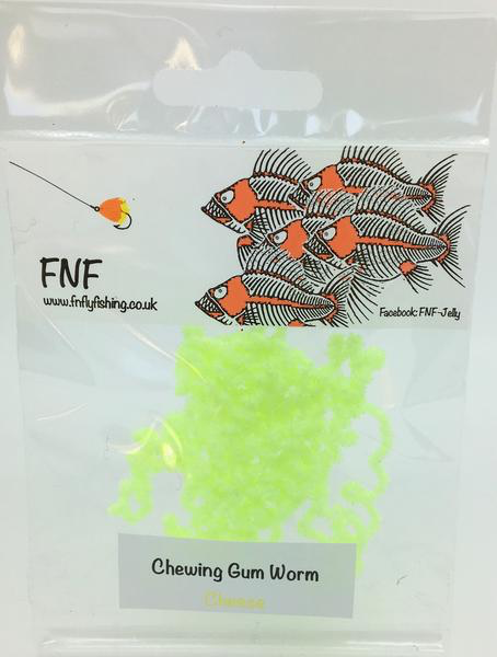 FNF Chewing Gum Worm Chenille 3mm Cheese Chenilles, Body Materials