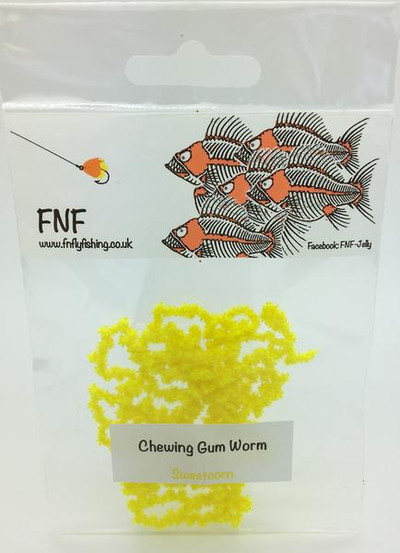 FNF Chewing Gum Worm Chenille 3mm sweetcorn
