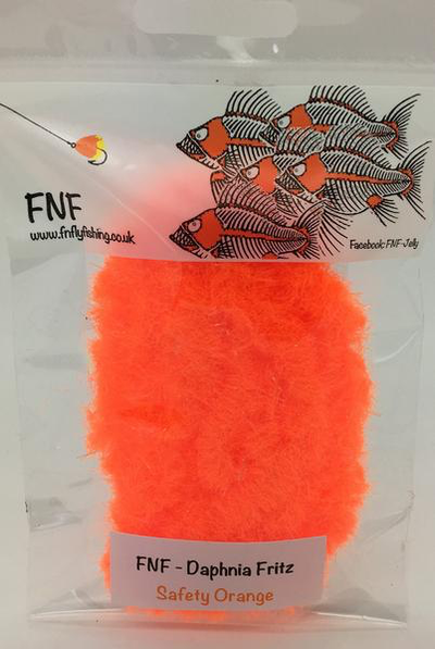 FNF Daphnia Fritz Safety Orange Chenilles, Body Materials