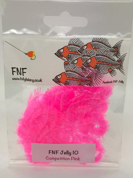 FNF Jelly 10 mm Competition Pink Chenilles, Body Materials