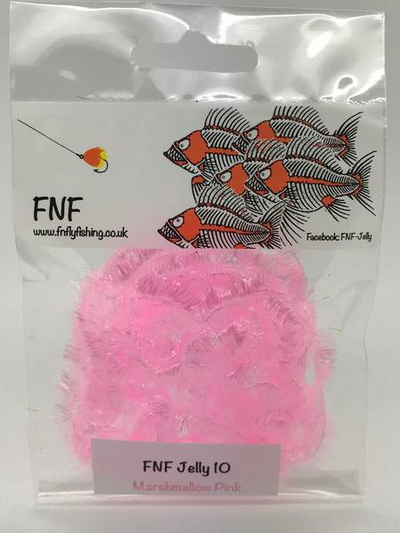 FNF Jelly 10 mm Marshmallow Pink Chenilles, Body Materials