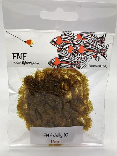 FNF Jelly 10 mm Pellet Chenilles, Body Materials