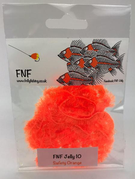 FNF Jelly 10 mm Safety Orange Chenilles, Body Materials
