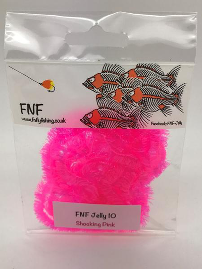 fnf 10mm jelly shocking pink fritz chenille
