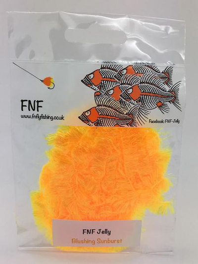 FNF Jelly Fritz 15mm Blob chenille blushing sunburst
