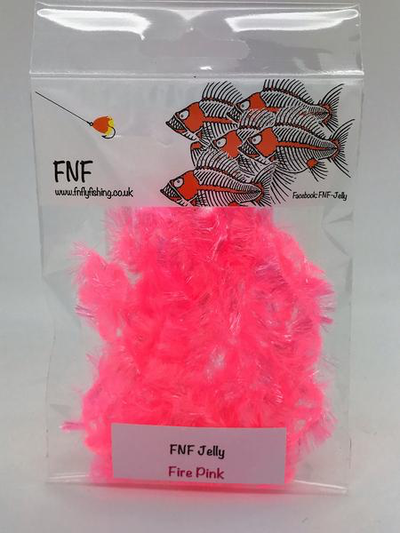 FNF Jelly Fritz 15mm Fire Pink Chenilles, Body Materials