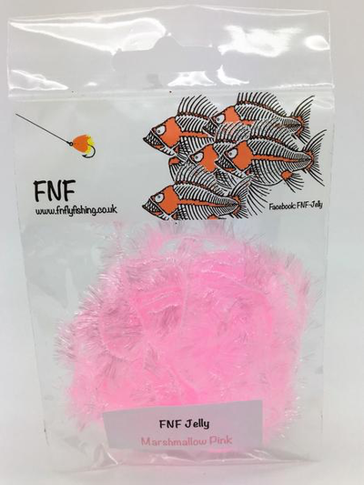 FNF Jelly Fritz 15mm Marshmallow Pink Chenilles, Body Materials