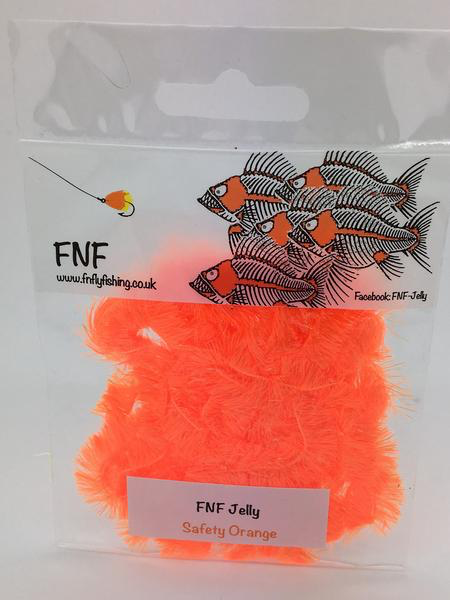 FNF Jelly Fritz 15mm Safety Orange Chenilles, Body Materials