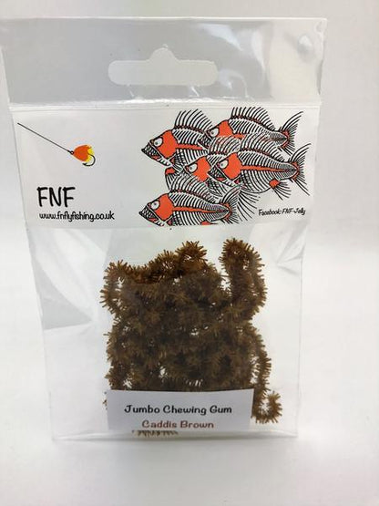 FNF Jumbo Chewing Gum Caddis Brown