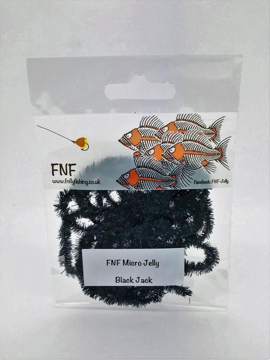 FNF Micro Jelly 6mm Black Jack Chenilles, Body Materials