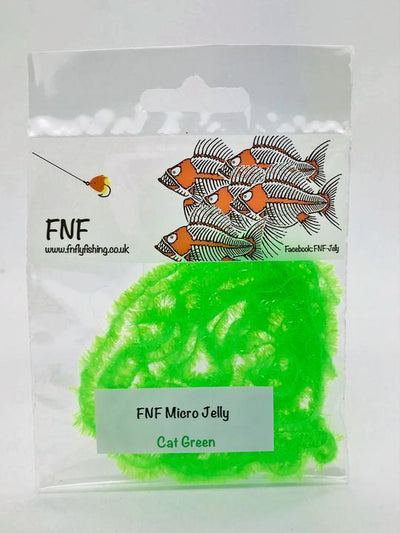 FNF Micro Jelly 6mm Cat Green Chenilles, Body Materials