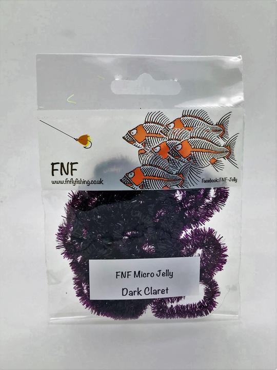 FNF Micro Jelly 6mm Dark Claret Chenilles, Body Materials