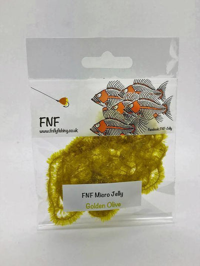 FNF Micro Jelly 6mm Golden Olive Chenilles, Body Materials