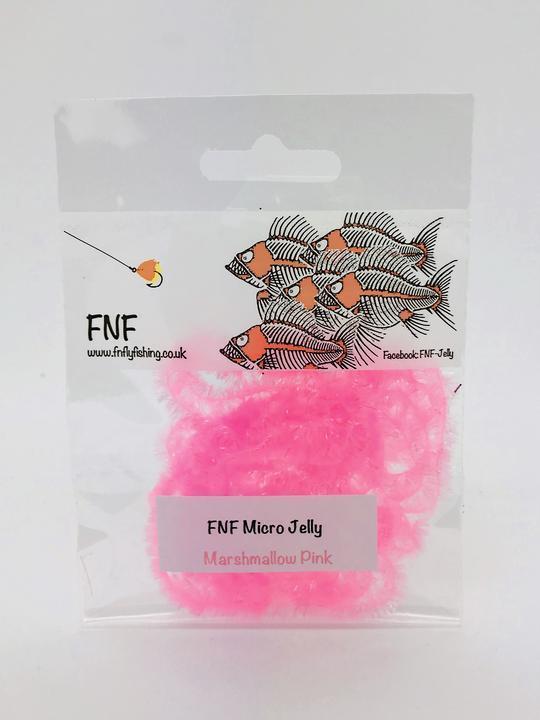 FNF Micro Jelly 6mm Marshmallow Pink Chenilles, Body Materials