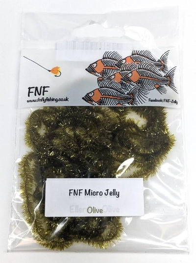 FNF Micro Jelly 6mm Olive Chenilles, Body Materials