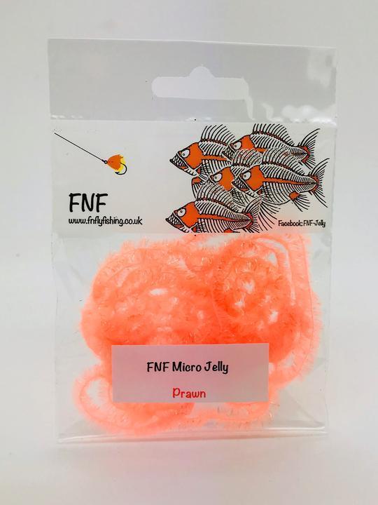 FNF Micro Jelly 6mm Prawn Chenilles, Body Materials