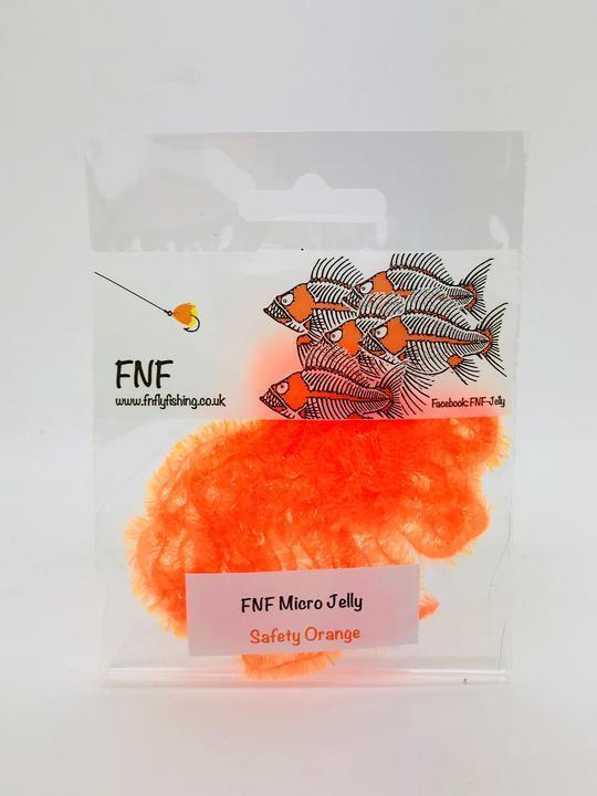 FNF Micro Jelly 6mm Safety Orange Chenilles, Body Materials