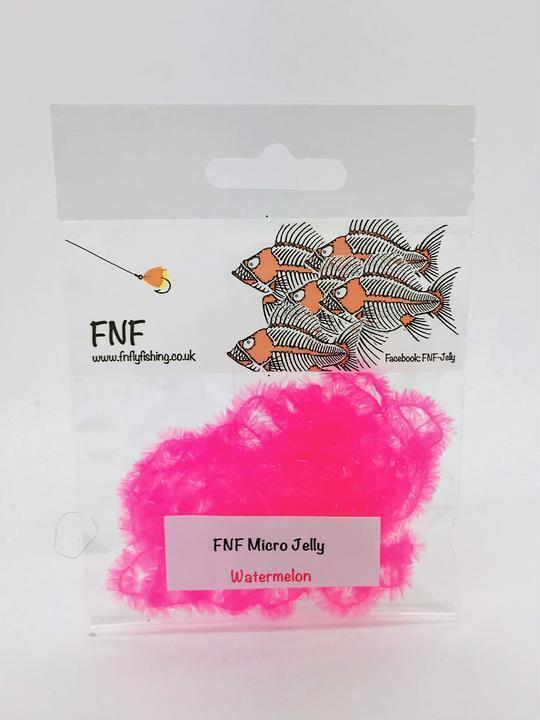 FNF Micro Jelly 6mm Watermelon Chenilles, Body Materials
