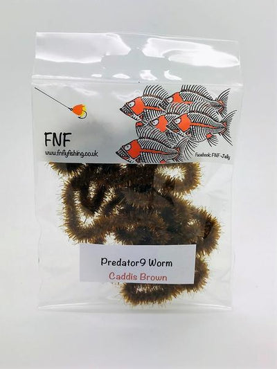 FNF Predator9 Worm Caddis Brown