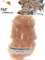 FNF Rubber Daphnia Fritz Bonefish Chenilles, Body Materials