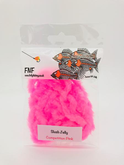frozen north fnf fly tying slush jelly competition pink chenille blob