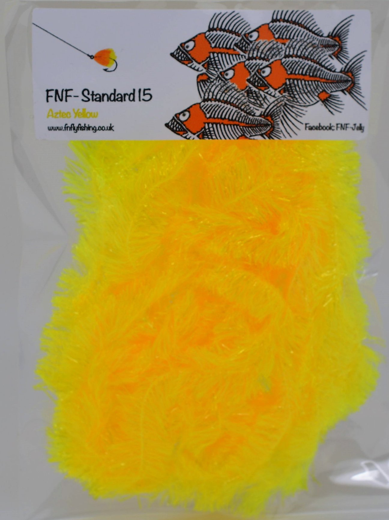 FNF Standard Fritz 15mm Aztec Yellow Chenilles, Body Materials