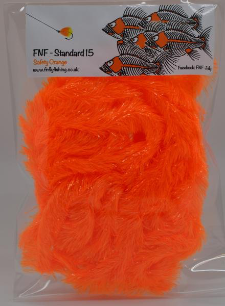 FNF Standard Fritz 15mm Safety Orange Chenilles, Body Materials