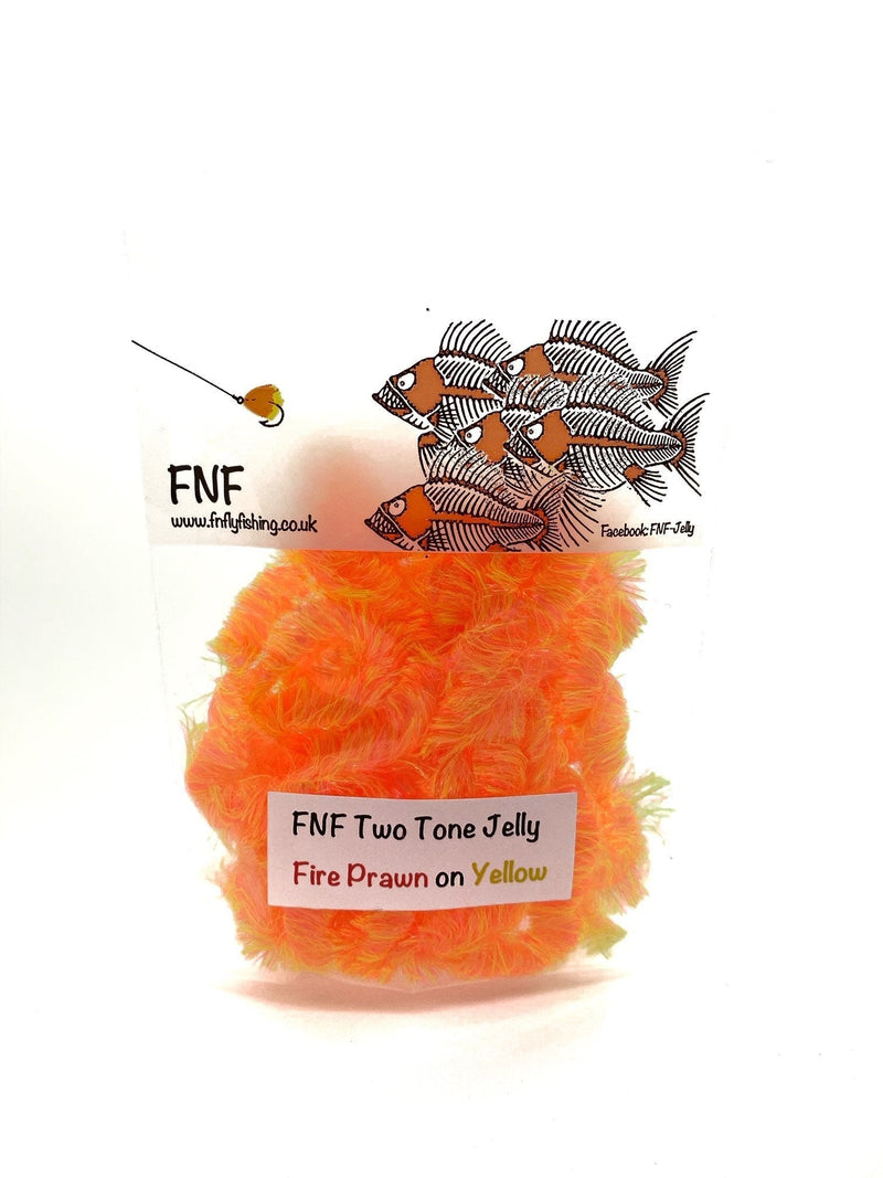 FNF Two Tone Jelly Fire Prawn On Yellow Chenilles, Body Materials