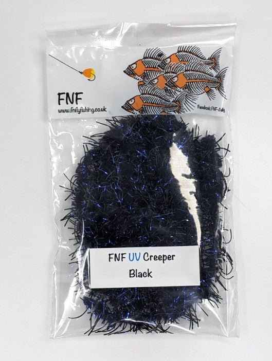 FNF UV Creeper Black Chenilles, Body Materials