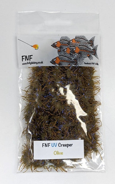 FNF UV Creeper Olive Chenilles, Body Materials