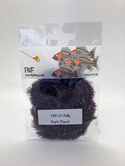 FNF UV Jelly 15 mm Dark Claret Chenilles, Body Materials