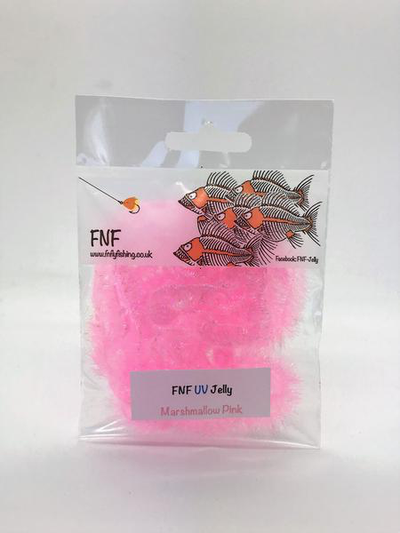 FNF UV Jelly 15 mm marshmallow pink blob chenille