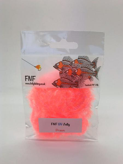 FNF UV Jelly 15 mm Prawn Chenilles, Body Materials