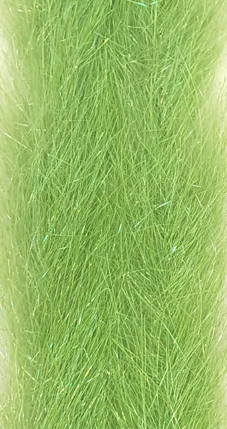 Frenzy Fly Fiber Brush Lime / 1" Chenilles, Body Materials