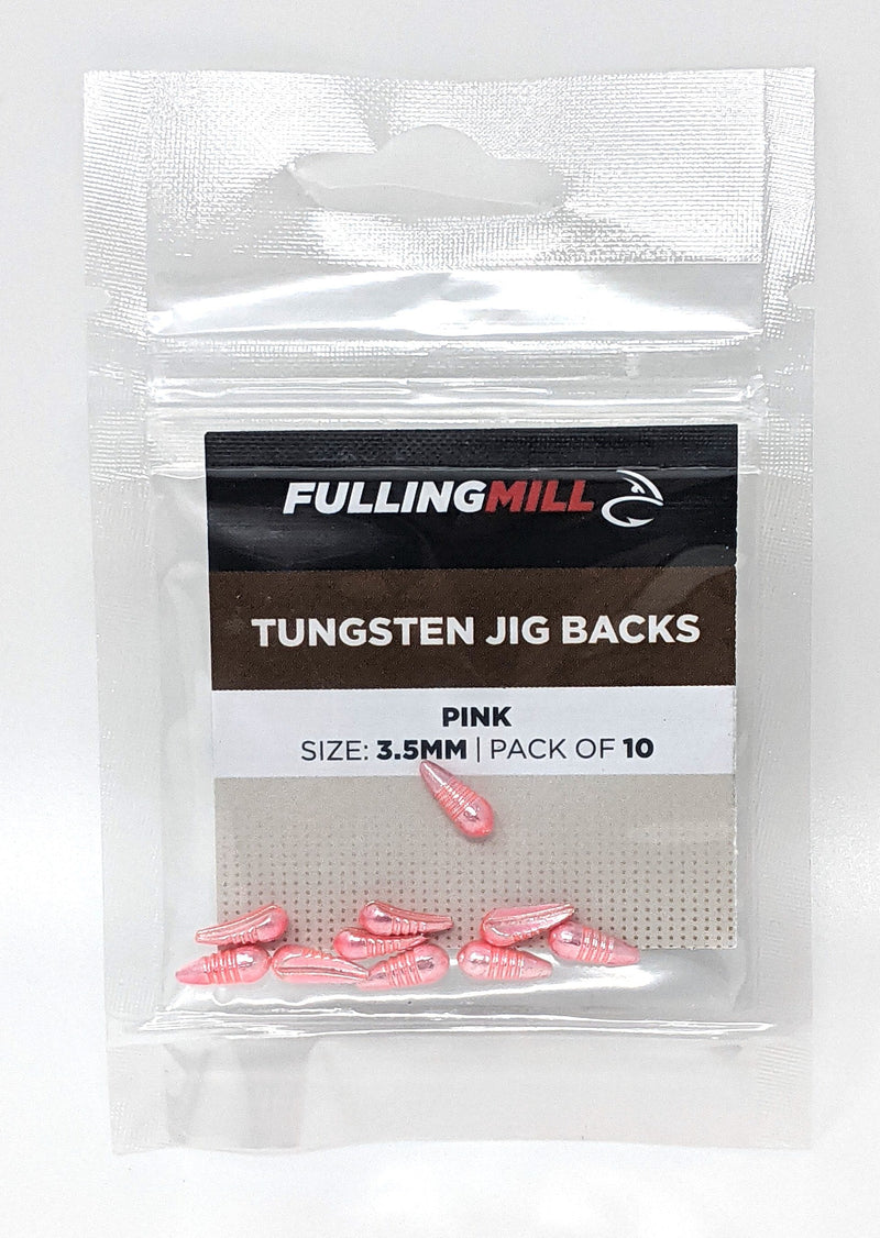 Fulling Mill Jig Back 10 pk Metallic Pink / 3.5mm Beads, Eyes, Coneheads