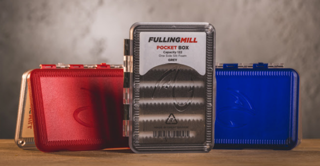 Fulling Mill Pocket Box Gray Fly Box