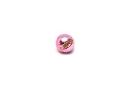 Fulling Mill Slotted Tungsten Beads 25 pk Metallic Light Pink / 2.8 mm Beads, Eyes, Coneheads